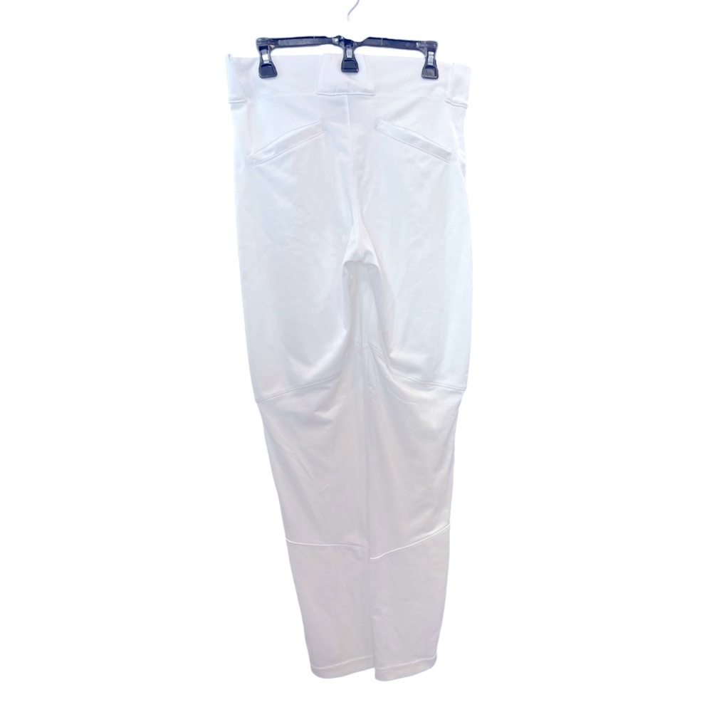 Nike Men’s White Baseball Pants with Black Swoosh - Picture 4 of 9